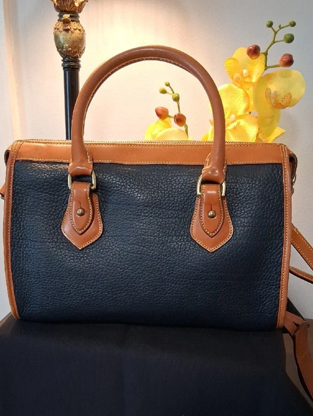 VINTAGE DOONEY & BOURKE Leather Satchel and Wallet Set